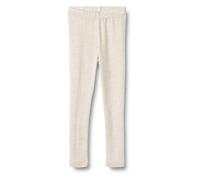 Wheat Woll-Leggings ''Agi'' in Creme - Größe 128 | Kinderhosen