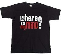 Where is My Mind T Shirt Pixies Music Tee T-Shirt Fight Club Top Sweatshirt Short Sleeve T-Shirts & Hemden(Small)