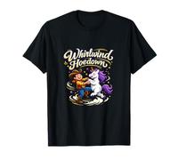 Whirlwind Hoedown Unicorn Wrangler Cowboy Grafik T-Shirt