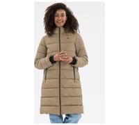 Wintermantel WHISTLER "Amaret", Damen, Gr. 44, beige, 100% Polyester, unifarben, lang, ohne Ausschnitt, Mäntel Wintermantel, mit Kunstdaunenpolster und 2-Wege-Reißverschluss (72550520-44) beige