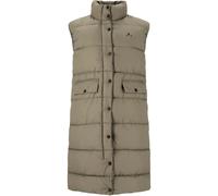 Whistler Amaretto lange Steppweste Damen 3040 - fallen rock 38