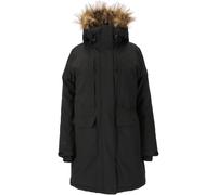Parka WHISTLER "Bluff", Damen, Gr. 48, schwarz, 92% Polyester, 8% Elasthan, unifarben, normal, ohne Ausschnitt, Jacken Parka, mit wasserdichten und wärmenden Eigenschaften (78671355-48) schwarz
