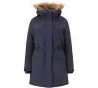 Parka WHISTLER "Bluff", Damen, Gr. 40, blau, 92% Polyester, 8% Elasthan, unifarben, casual, lang, ohne Ausschnitt, Langarm, Jacken, mit wasserdichten und wärmenden Eigenschaften (89327468-40) blau