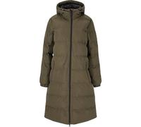 Whistler Winter-Steppmantel Abella Long Padded (Kapuze, warm, atmungsaktiv) dunkelgrün Damen, Größe 40