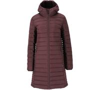 Wintermantel WHISTLER "Edge", Damen, Gr. 36, rot (dunkelrot), 100% Polyester, unifarben, normal, ohne Ausschnitt, Mäntel Wintermantel, mit wärmeisolierender Comfortemp-Wattierung (63551756-36) dunkelr