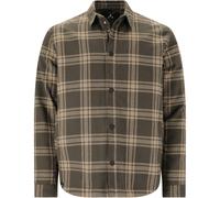 Fleeceshirt WHISTLER "Hobbis", Damen, Gr. 5XL, braun, 60% Baumwolle, 40% Polyester, gestreift, unifarben, normal, ohne Ausschnitt, Shirts, mit zwei praktische Seitentaschen (67806103-5XL) braun