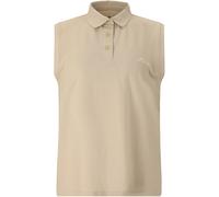 Langarm-Poloshirt WHISTLER "Jamero", Damen, Gr. 42, hellbraun, 96% Baumwolle, 4% Elasthan, unifarben, normal, ohne Ausschnitt, Shirts, Komfort (91637201-42) hellbraun