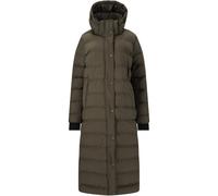 Whistler - Women's Joan Long Puffer Jacket - Parka, Gr. M 40, braun (BlackInk)