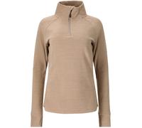 Whistler Kajsa Damen Longsleeve mit Zip Simply Taupe, 44