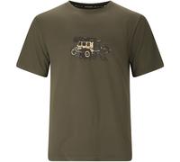 Whistler - Tulon S/S T-Shirt - T-Shirt, Gr. XL, braun (BlackInk)
