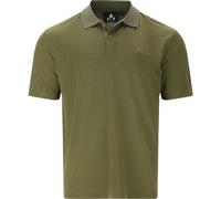 Langarm-Poloshirt WHISTLER "Vale", Herren, Gr. 5XL, grün, 97% Polyester, 3% Elasthan, unifarben, normal, ohne Ausschnitt, Shirts, Aus leichtgewichtigem Material (59647446-5XL) grün