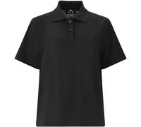 Langarm-Poloshirt WHISTLER "Vale", Damen, Gr. 44, schwarz, 97% Polyester, 3% Elasthan, unifarben, normal, ohne Ausschnitt, Shirts, Aus leichtem Material (29779846-44) schwarz