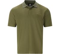 Langarm-Poloshirt WHISTLER "Vale", Herren, Gr. 5XL, grün, 97% Polyester, 3% Elasthan, unifarben, normal, ohne Ausschnitt, Shirts, Aus leichtgewichtigem Material (59647446-5XL) grün