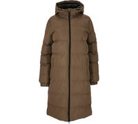 Whistler Winter-Steppmantel Abella Long Padded (Kapuze, warm, atmungsaktiv) braun Damen, Größe 46