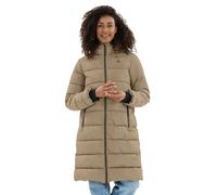 Whistler Winter-Steppmantel Amaret Long Puffer Jacket (warm, wasserdicht, winddicht) hellbraun Damen, Größe 46