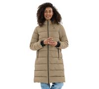 Whistler Winter-Steppmantel Amaret Long Puffer Jacket (warm, wasserdicht, winddicht) hellbraun Damen, Größe 48