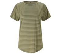 Whistler - Women's Skylon Striped S/S Tee - Funktionsshirt, Gr. L 44, oliv (Seagrass)
