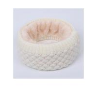 (White)Damen Frauen Snood Grobstrick Strick Winter Weich Halswärmer Schal Ski
