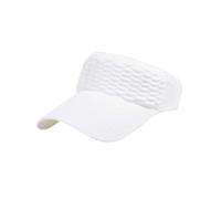(White)Fashion Sport Empty Top Hat for Women All-match Breathable Sun Hat for Picnic Camping