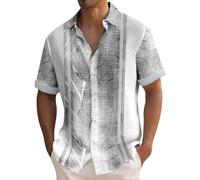 White Hemd Herren grün sommerhemden Herren Kurzarm Hemd Herren Kurzarm Kurzarmhemd Herren Slim fit Herren Hemden Kurzarm bügelfrei wanderhemden weiße Shirts Herren Hemd ohne Kragen Herren