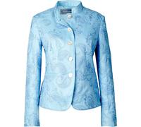 White Label Bestickte Stehkragenjacke Hellblau (Größe: 48) 48 blau