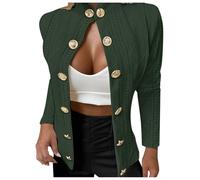 White Label Blazer Filzjacke Damen Dicker Wintermantel Damen Daunenmantel Damen Kurz üBergangsjacke Damen Weiß Langmantel Damen Winter Lange Winterjacke Damen Reflektor Jacke Damen Wintermantel