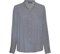 White Label Bluse mit Kettenprint Bleu (Größe: 46) 46 blau