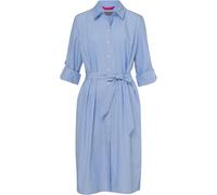 White Label Hemdblusenkleid mit Streifen Bleu/Gestreift (Größe: 46) 46 blau