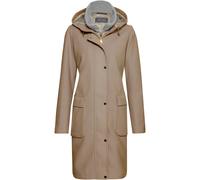 White Label Kurzmantel mit Kapuze Beige (Größe: 48)