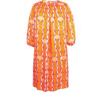 White Label Midi-Kleid mit Retro-Muster Orange/Pink (Größe: 34) 34 orange