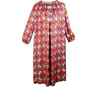 White Label Midikleid Pink/Orange/Grün (Größe: 38) 38 bunt