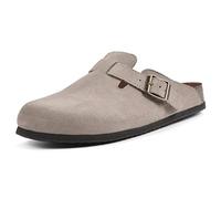 WHITE MOUNTAIN Women's Bari Clog, Taupe/Suede, 37.5 EU