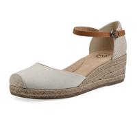 WHITE MOUNTAIN Damen Maintain Espadrilles, Natural/Fabric, 38.5 EU