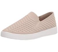 WHITE MOUNTAIN Shoes Courage Women's Sneaker Flat, Taupe/Fabric, 6.5 M