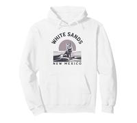 White Sands, New Mexico, Sonnenuntergang Pullover Hoodie