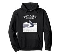 White Sands, New Mexico, Sonnenuntergang Pullover Hoodie