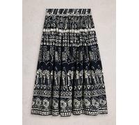 White Stuff Abigail Midi Skirt 444269 in NAVY_PR, Size 10 360495 444269-NAVY_PR-10 5063390683265 White Stuff 10