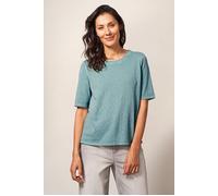 White Stuff Annabel Tee Mid Teal Größe: 6 | Hemden Outlet | Damen | Cyan