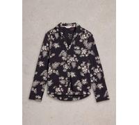 White Stuff ANNIE JERSEY SHIRT in BLK_MLT WS441870 355950 WS441870-BLK_MLT-10 5063390279369 White Stuff 10-S/M