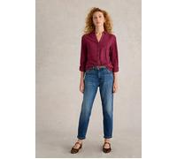 White Stuff Annie Sparkle Shirt Dark Plum Größe: 10 | Business hemden Outlet | Damen | Magenta