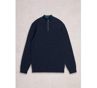 White Stuff Attadale Funnel Neck Jumper 444301 in DARK_NAVY, Size M 360265 444301-DARK_NAVY-M 5063390660464 White Stuff M