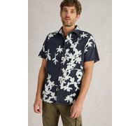 White Stuff Blossom Ss Printed Shirt Navy Print Größe: L | Casual hemden Outlet | Herren | Blau