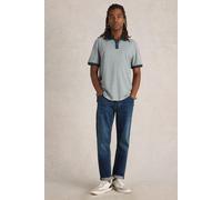 White Stuff Casette Tape Printed Polo Teal Print Größe: XXL | Poloshirts Outlet | Herren | Cyan