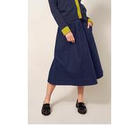 White Stuff Charlotte Cord Midi Skirt Dark Navy Größe: 24R | Midiröcke Outlet | Damen | Blau