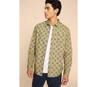White Stuff Daisy Floral Printed Shirt Green Print Größe: S | Casual hemden Outlet | Herren | Grün