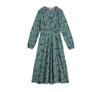 White Stuff Damen-Jersey-Langarmkleid Megan - Elegante Bekleidung - BLAU PR - Größe 42R