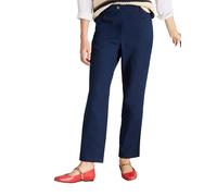 White Stuff Damen-Stretchhose Savannah - Elegante, taillierte Passform - Dunkelblau - Größe 38/R