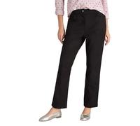 White Stuff Damen-Stretchhose Savannah - Elegante, taillierte Passform - Reines Schwarz - Größe 38/R