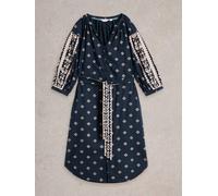 White Stuff Ella Embroidered Dress in NAVY MULTI Art. WS442740 356286 442740-NAVY MULTI-10 5063390453899 White Stuff