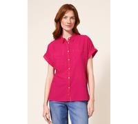 White Stuff Ella Organic Cotton Shirt Bright Pink Größe: 6P | Business hemden Outlet | Damen | Rosa
